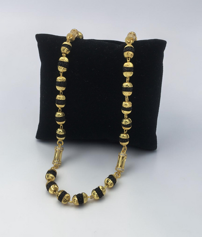 PREMIUM FILIGREE AD RUDRAKSH MEN’S MALA