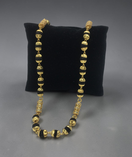DIAMOND CYLINDER RUDRAKSH MEN’S MALA