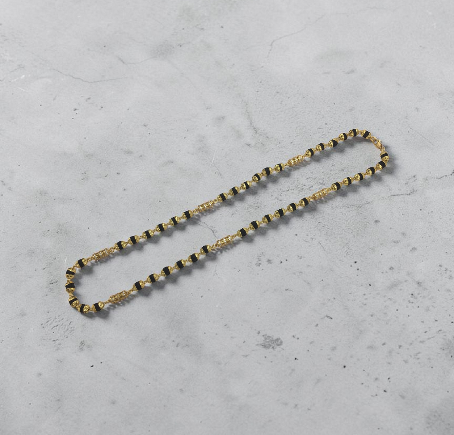 DIAMOND CYLINDER RUDRAKSH MEN’S MALA