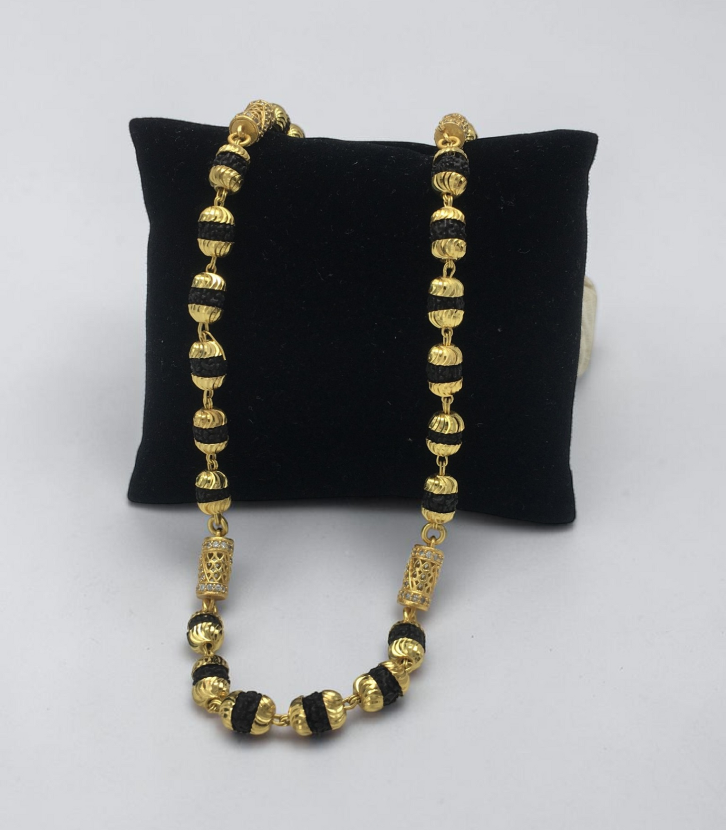 CLASSIC BARREL AD RUDRAKSH MEN’S MALA