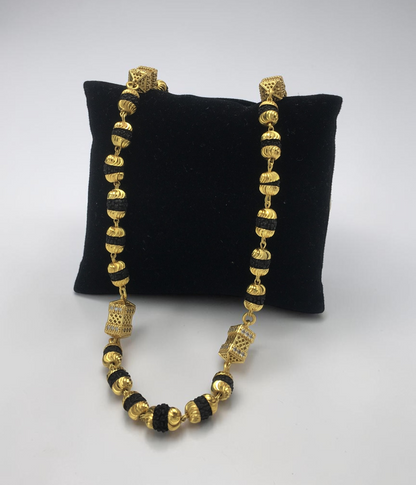 PREMIUM CUBE AD RUDRAKSH MEN’S MALA