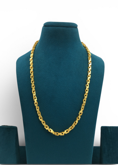 PREMIUM GEOMETRIC LINK MEN’S CHAIN