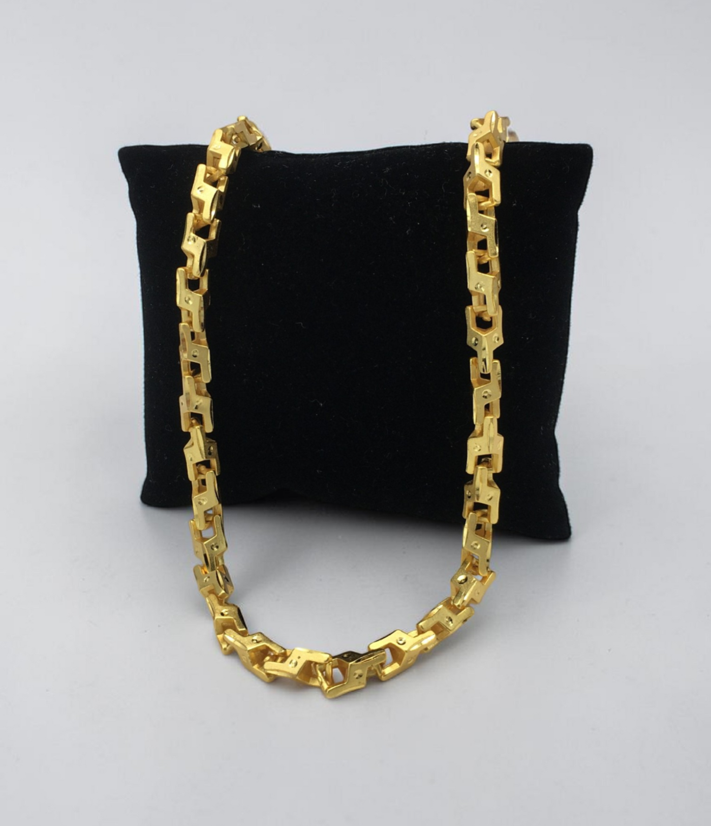 PREMIUM GEOMETRIC LINK MEN’S CHAIN