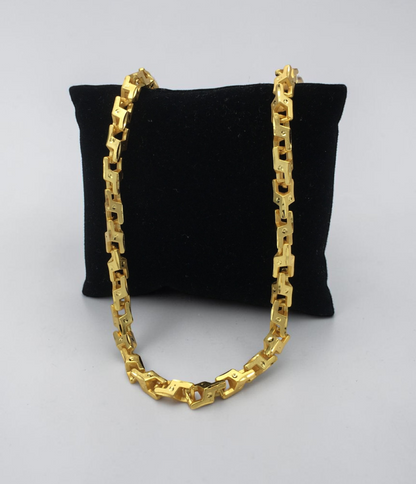 PREMIUM GEOMETRIC LINK MEN’S CHAIN