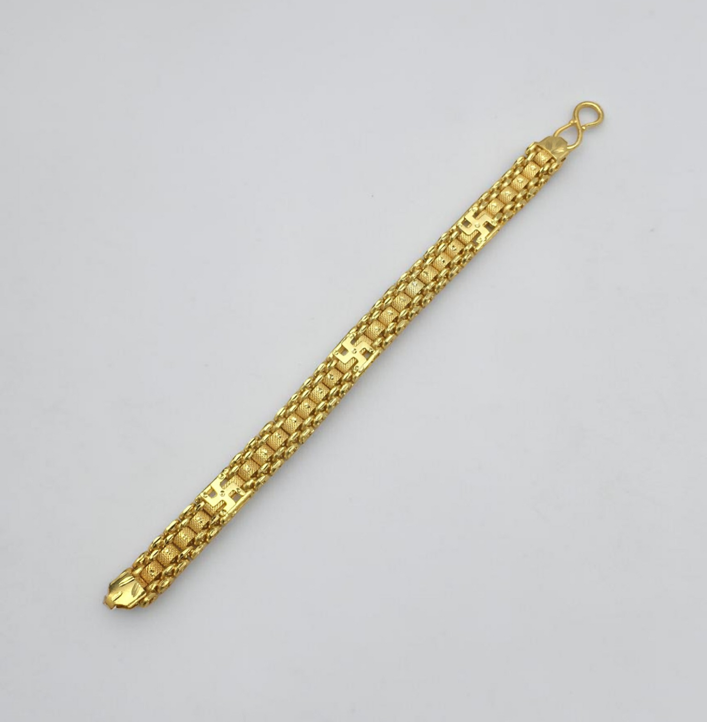 ROYAL MATRIX GOLD PLATED BRACELET FOR MEN