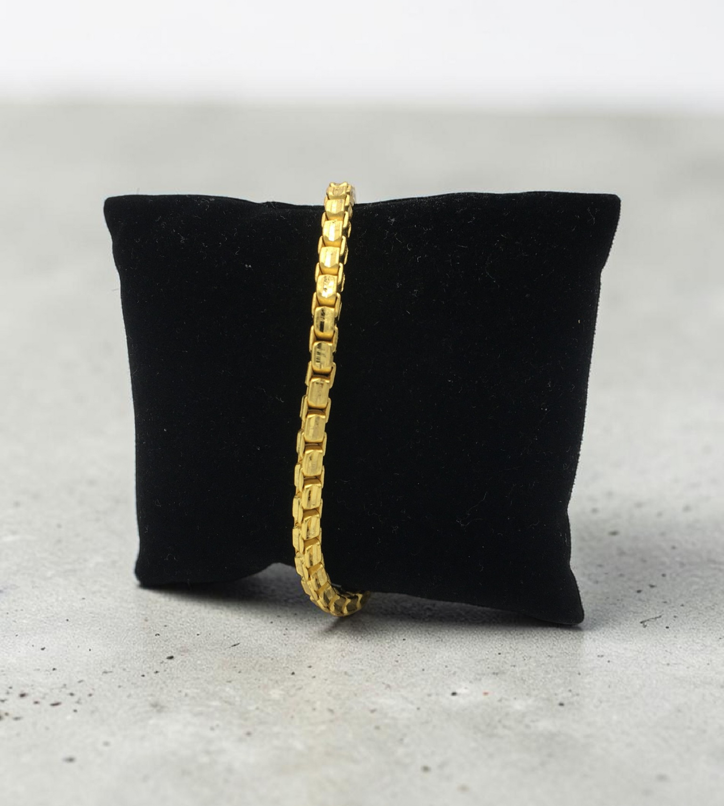 TITAN GRID GOLD PLATED BRACELET FOR MEN