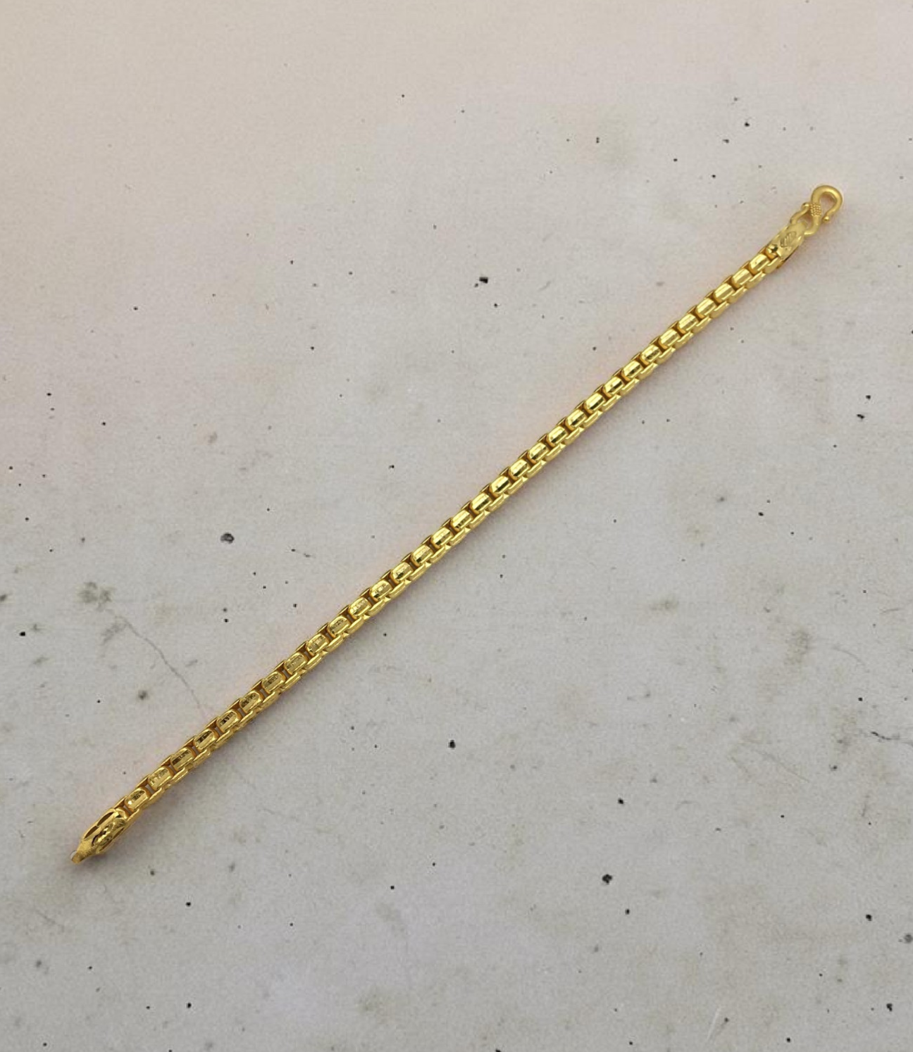 TITAN GRID GOLD PLATED BRACELET FOR MEN