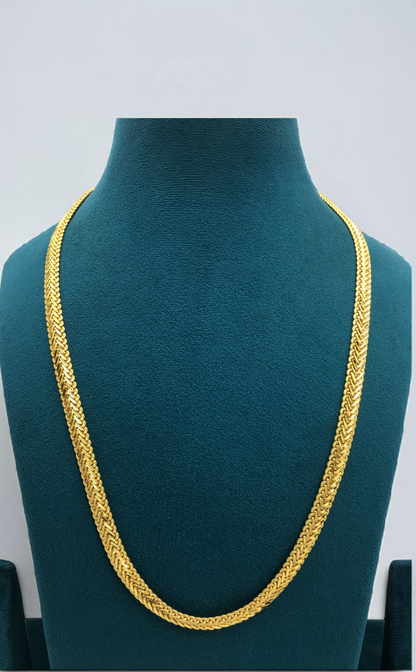 VIPER FLEX GOLD FINISH MEN'S CHAIN