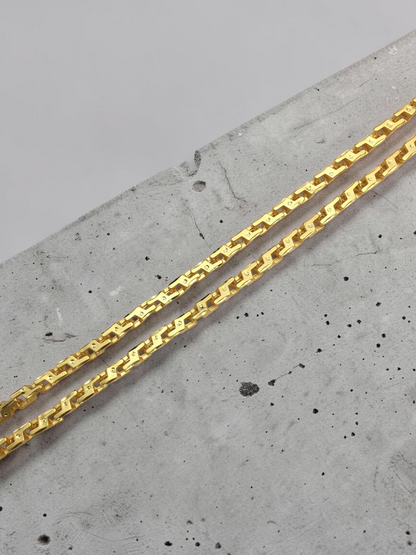 PREMIUM GEOMETRIC LINK MEN’S CHAIN