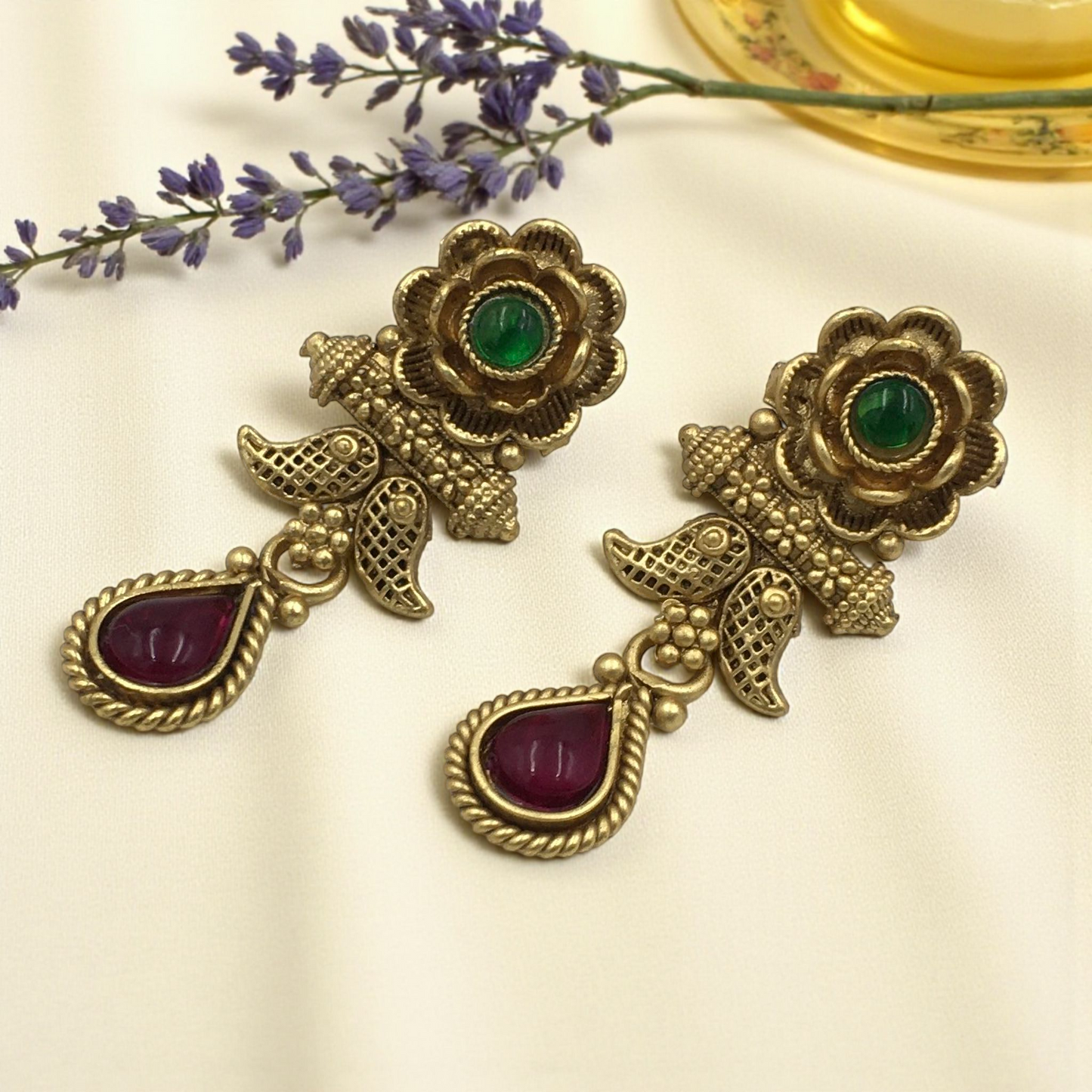 SOPHIA BRASS NECKLACE SET