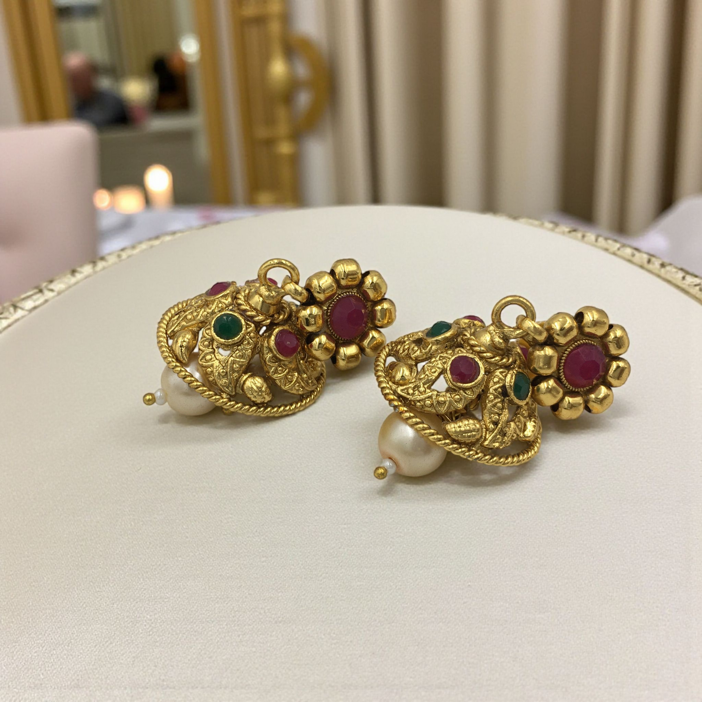 PRANUSHA BRASS NECKLACE SET