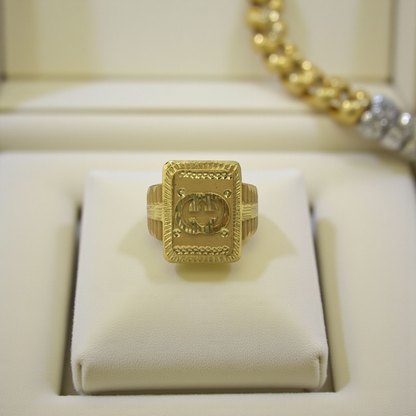 VIVAAN  MICRO GOLD PLATED RING