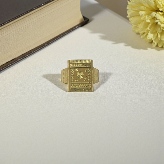SHIVANSH  MICRO GOLD PLATED RING
