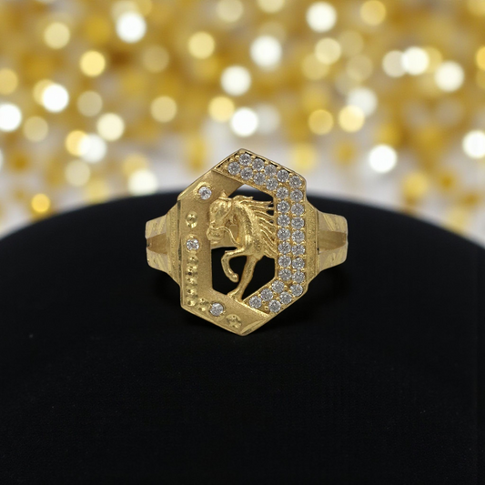 ROYAL STALLION SIGNET RING