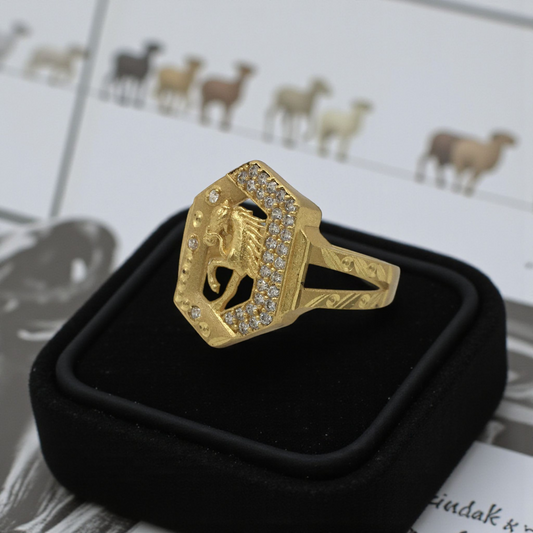 ROYAL STALLION SIGNET RING