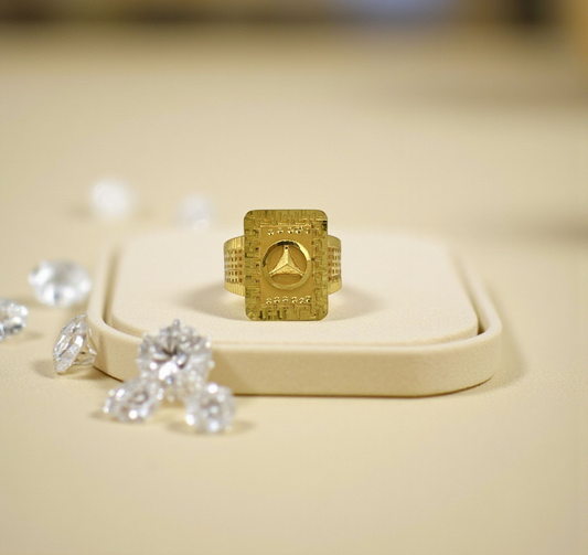 KRIDAY  MICRO GOLD PLATED RING