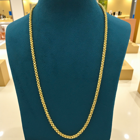 ROYAN  GOLD 24 INCH MEN'S CHAIN
