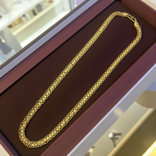 DHYEY GOLD 24 INCH MEN'S CHAIN