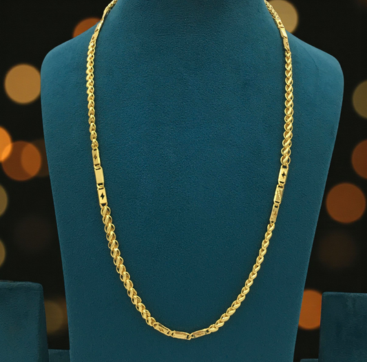 FRANCIS GOLD 24 INCH MEN'S CHAIN