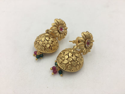 SRIVIDYA BRASS NECKLACE SET