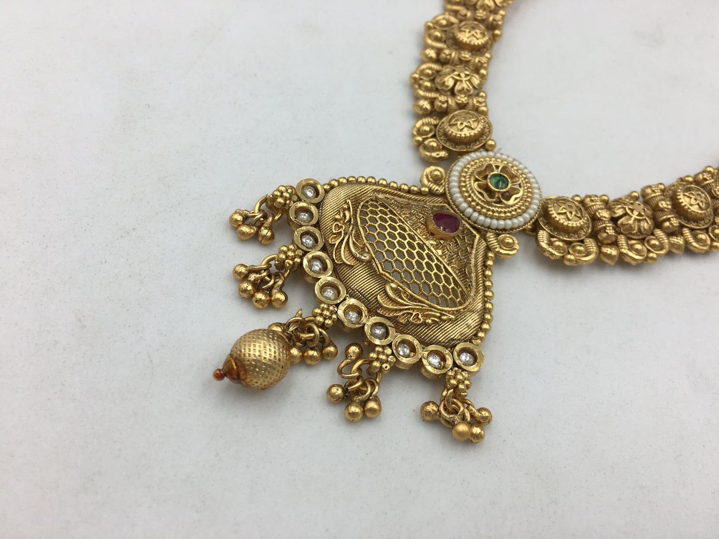 RITHIKA BRASS NECKLACE SET
