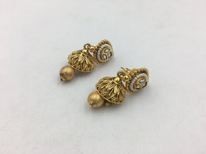 ABINAYA BRASS NECKLACE SET