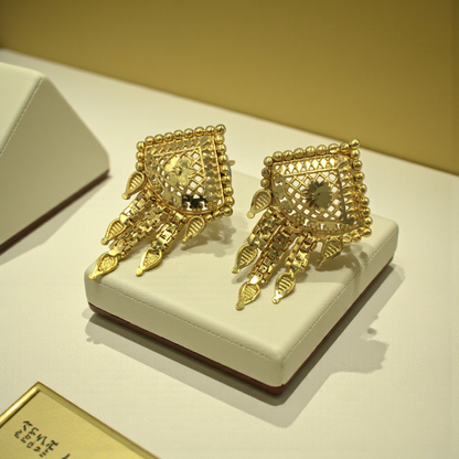 POETRY MICRO GOLD LONG NECKLACE SET