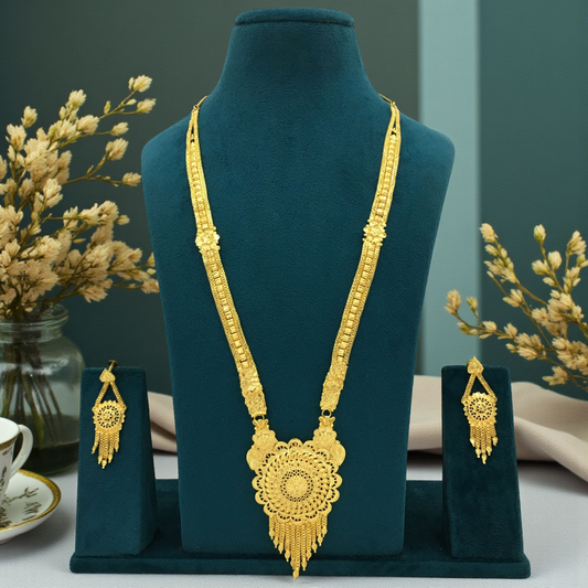 ISHANI MICRO GOLD LONG NECKLACE SET
