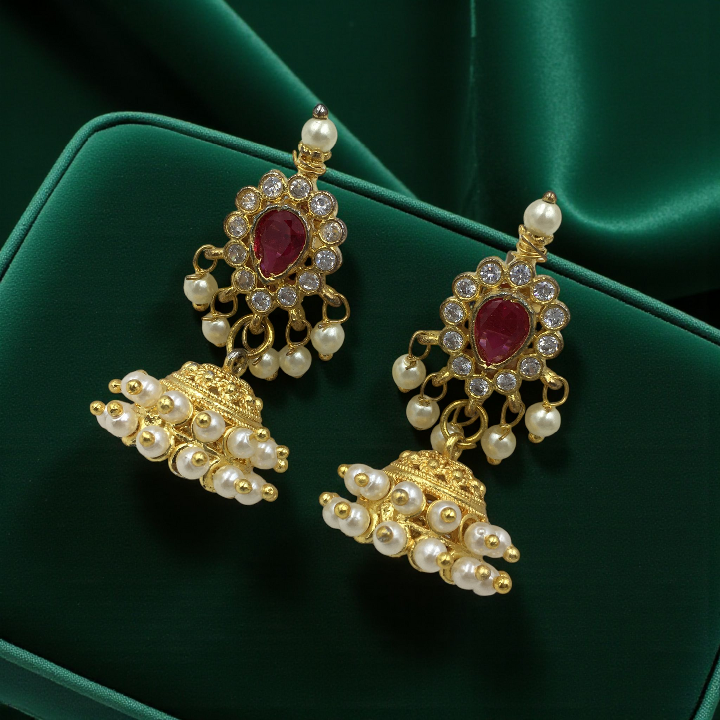 JAHANVI MICRO GOLD JHUMKAS