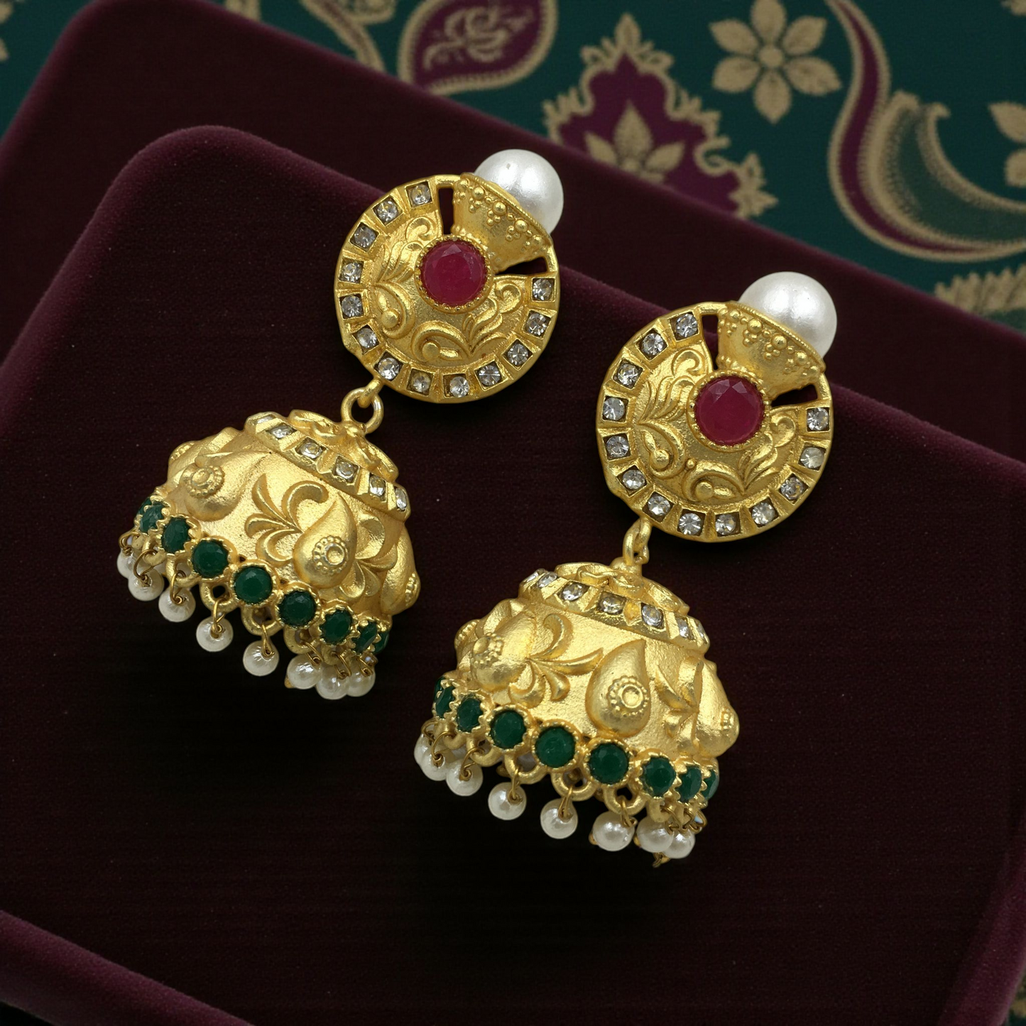 VAISHNAVI MICRO GOLD JHUMKAS