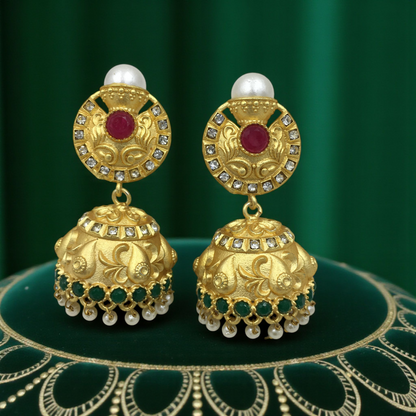 VAISHNAVI MICRO GOLD JHUMKAS