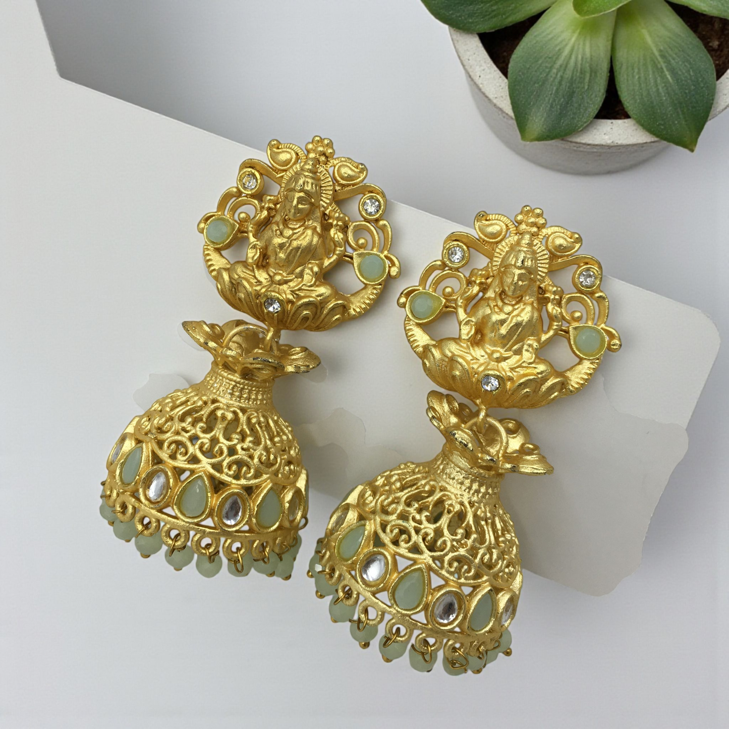 VARALAXMI MICRO GOLD JHUMKAS