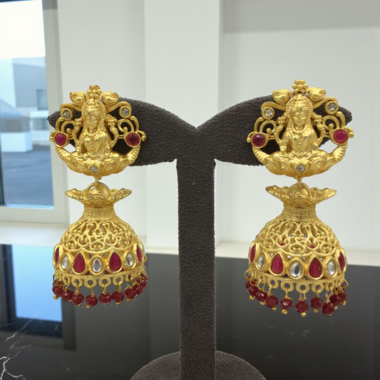 VARALAXMI MICRO GOLD JHUMKAS