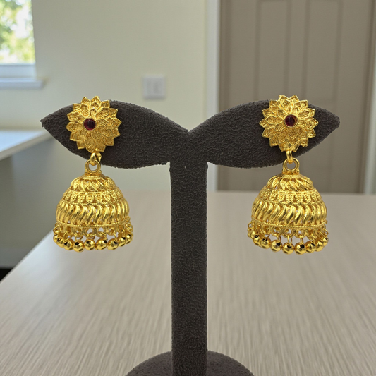 KANCHAN MICRO GOLD JHUMKAS