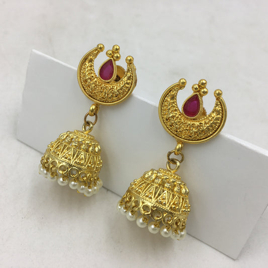 RIDHVI MICRO GOLD JHUMKAS