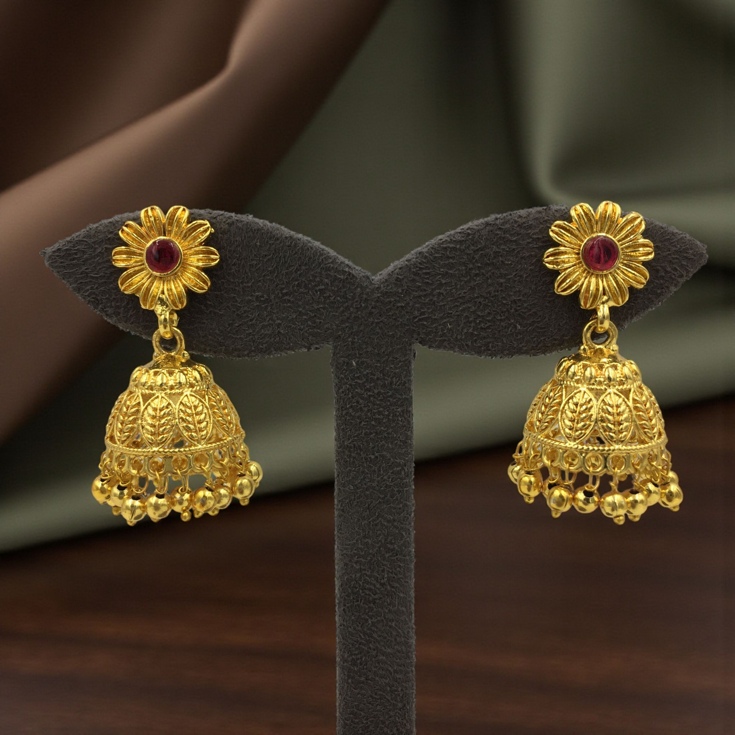 SWARA MICRO GOLD JHUMKAS