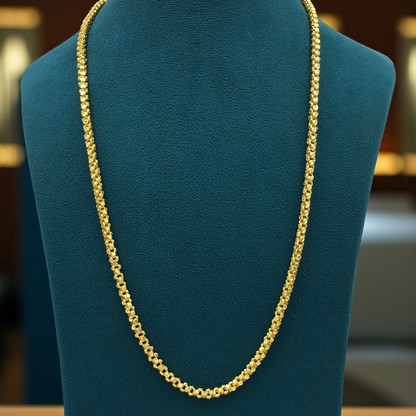 MAX GOLD 24 INCH MEN'S CHAIN