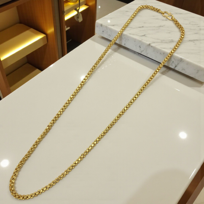 MAX GOLD 24 INCH MEN'S CHAIN