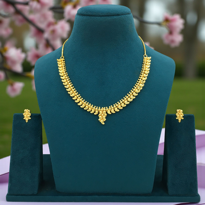 GITA MICRO GOLD SHORT NECKLACE SET