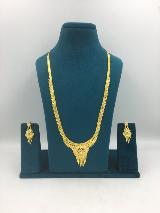 SASHI MICRO GOLD LONG NECKLACE SET