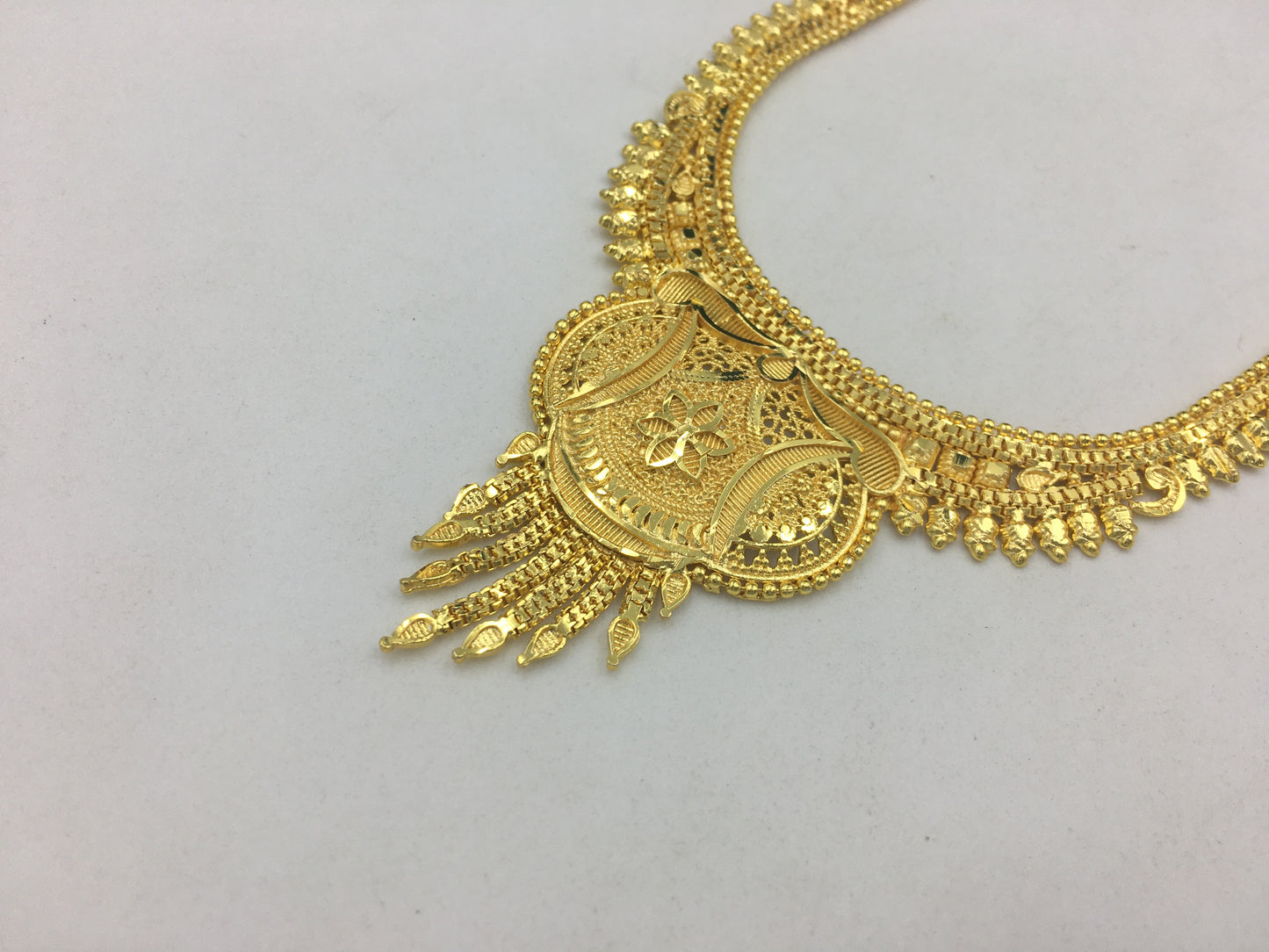 PRAVATHI MICRO GOLD LONG NECKLACE SET
