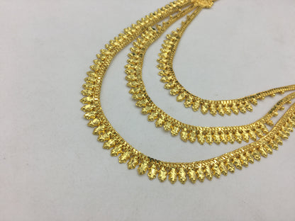 DHRITI MICRO GOLD LONG NECKLACE SET