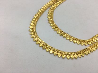 YOGINI MICRO GOLD LONG NECKLACE SET