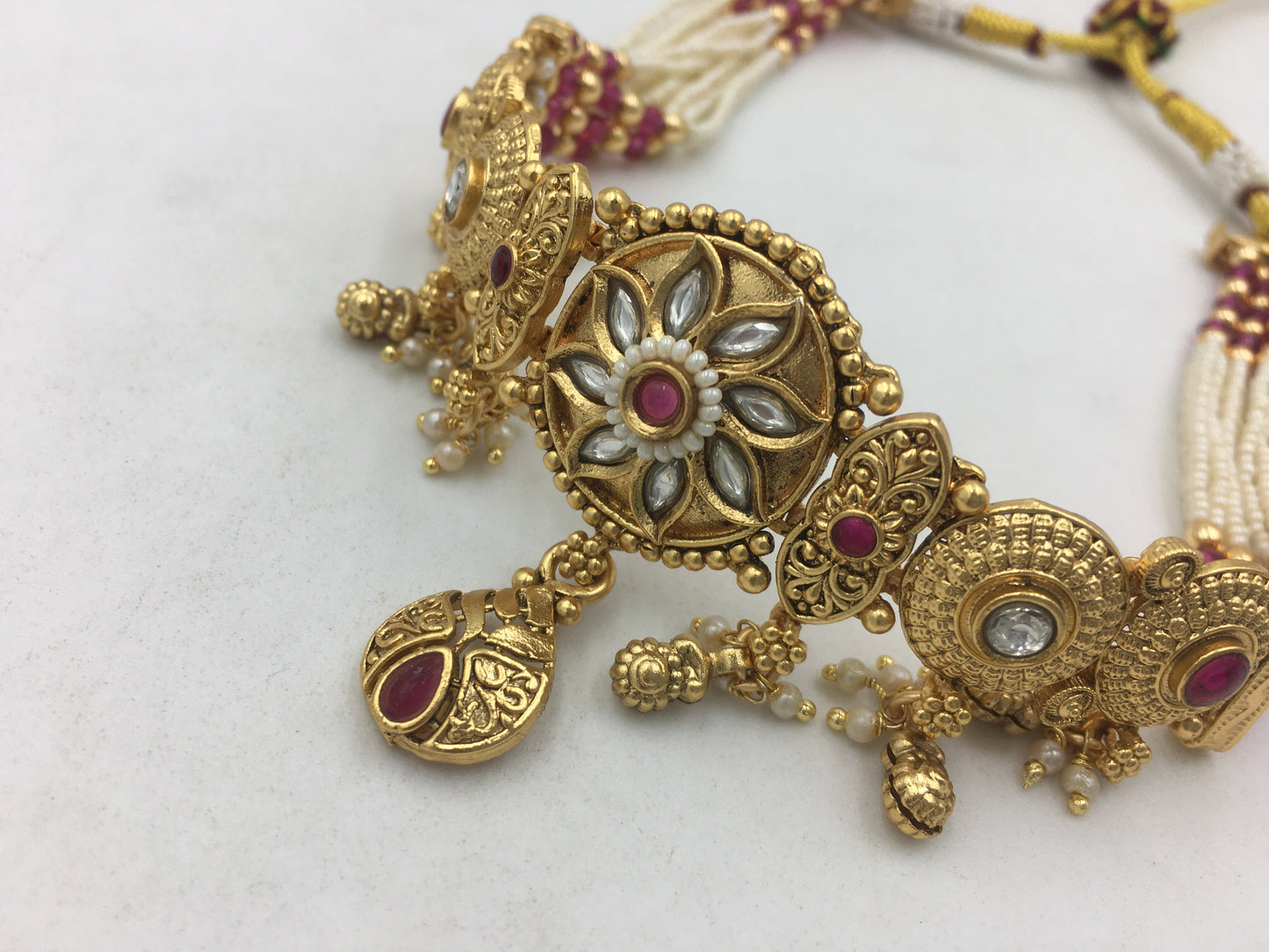 AASHRITA BRASS NECKLACE SET