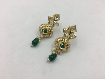 RITHISHA BRASS NECKLACE SET