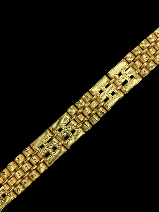 SWASTIKA  MEN'S BRACELET