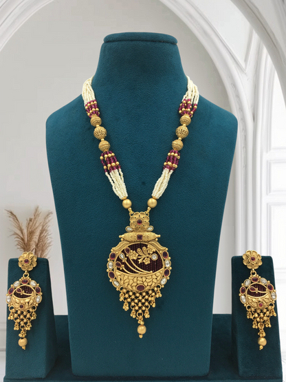 BHAVIKA MAHARANI NECKLACE SET