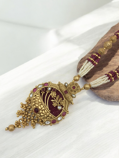 BHAVIKA MAHARANI NECKLACE SET