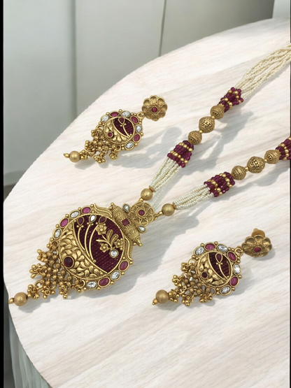 BHAVIKA MAHARANI NECKLACE SET