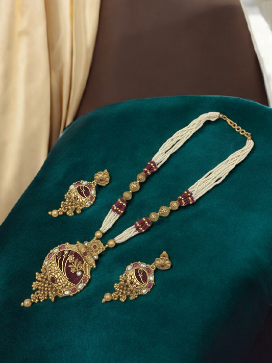 BHAVIKA MAHARANI NECKLACE SET
